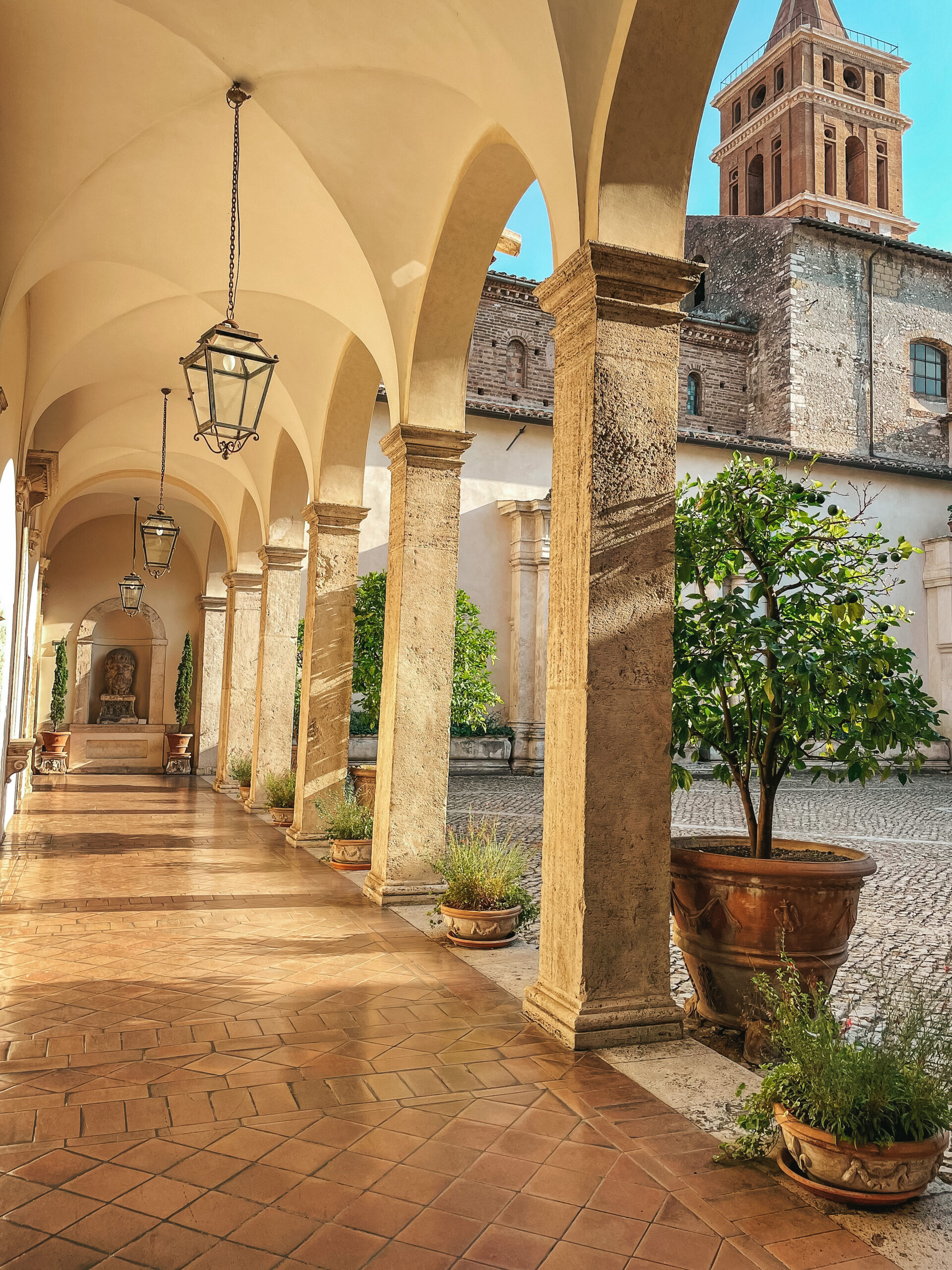 Villa hallway