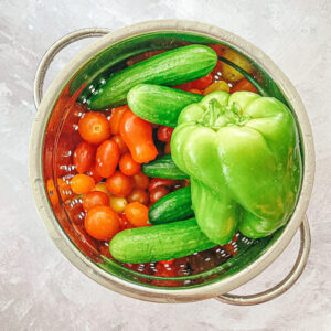 Bowl of vegetables